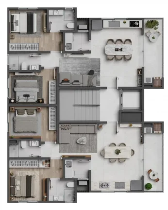 Imagem APARTAMENTO 2 SUÍTES ENTREGA FEV/26 - 350M DA PRAIA BAIRRO ITACOLOMI