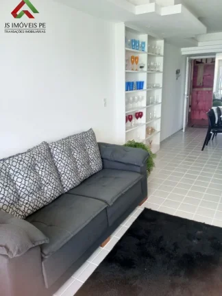 Imagem Venha conhecer este incrível apartamento para locação em Candeias, Jaboatão dos Guararapes-PE! 3 quartos, 2 suítes, 2 salas, 3 banheiros, 90m².