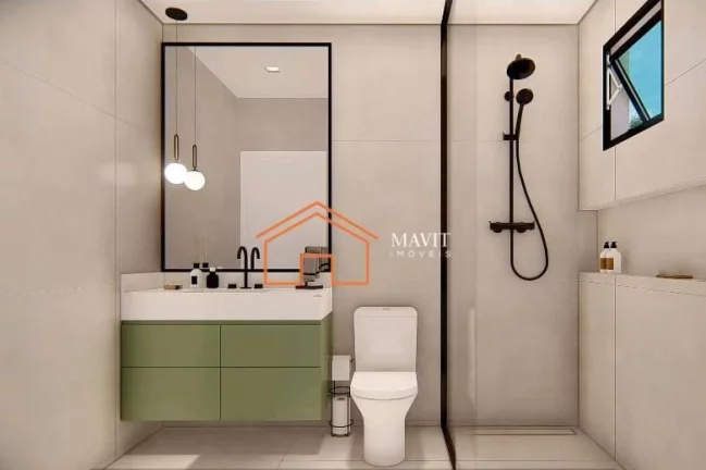 Imagem Imóvel à venda em Joinville-SC: Casa com 3 quartos, 1 suíte, 1 sala, 3 banheiros, 1 vaga garagem e 125m² de área.