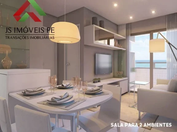 Imagem Apartamento 1 Quarto em Candeias com vista de Frente para o Mar