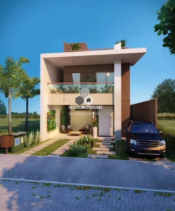 Imagem Oranje Park Eus?(C)bio - Casas duplex com 03 suítes em condominio no Eus?(C)bio