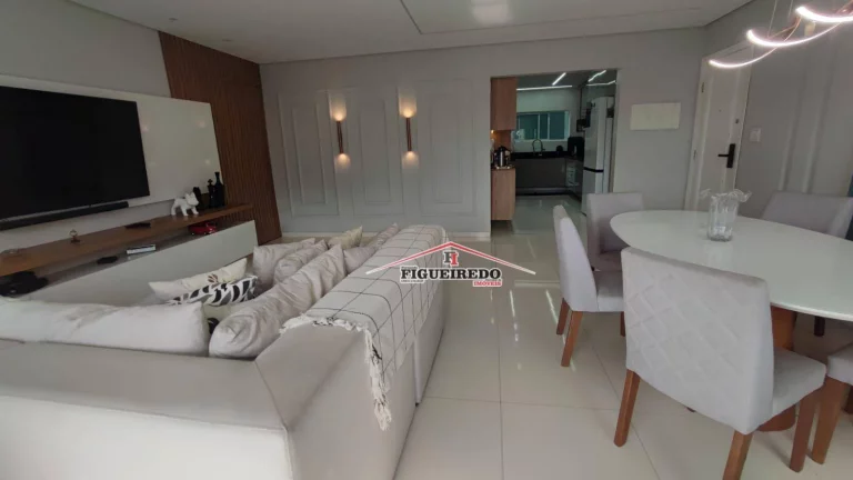 Imagem Apartamento à venda, 156 m² por R$ 1.200.000,00 - Canto do Forte - Praia Grande/SP