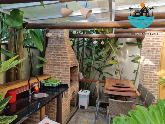 Imagem Venda e Aluguel Temporada de Casa em condomínio Pé na Areia em Juquehy com, 4 dormitórios, 2 vagas e 147m² de área construída | Juquehy Imobiliária