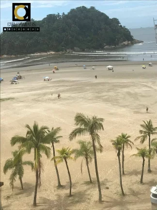 Imagem Oportunidade!!! Apartamento pé na Areia em Santos!!
