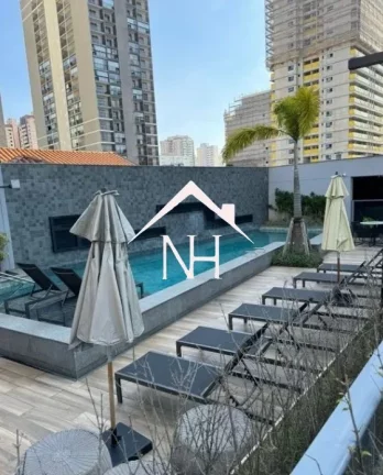 Imagem Studio de 25m² com Dormitório, Varanda, Terraço Externo com Horta, Salão de Festas, Piscina com Spa, Deck Molhado, Fitness, Churrasqueira, Espaço Zen
