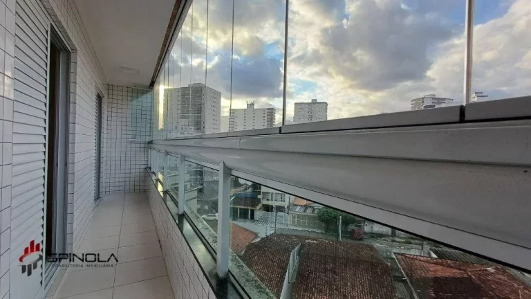 Imagem Apartamento com 2 dormitórios à venda, 68 m² por R$ 500.000,00 - Vila Caiçara - Praia Grande/SP