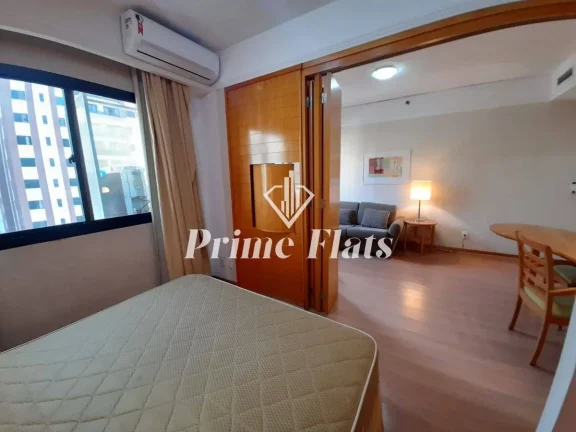 Imagem Flat disponível para locação no Mercure Privilege Moema, com 30m², 1 dormitório e 1 vaga