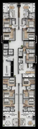 Imagem Amalfittà - Apartamento à venda no bairro Jardim Dourado - Porto Belo/SC