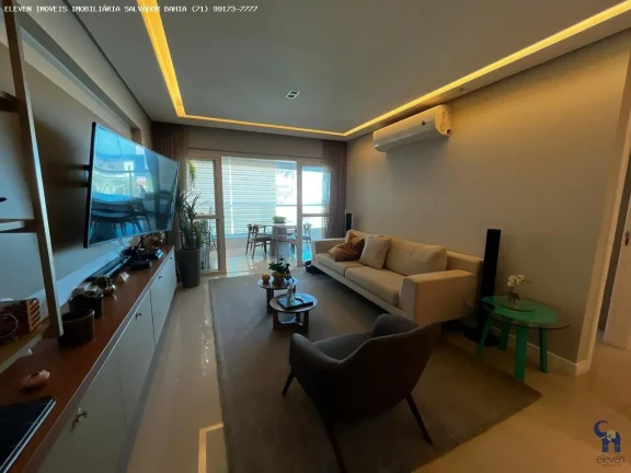 Imagem  Terrazzo Ondina: Luxo, Vista Mar e Porteira Fechada (99m²)