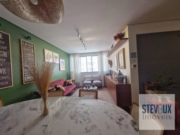 Imagem Apartamento reformado em Moema Pássaros com 2 dormitórios sendo 1 suite