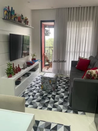 Imagem Venha morar na Vila Euclides, Apartamento à Venda com 3 Dormitórios, 1 Suíte, 2 vagas, 69m², São Bernardo do Campo