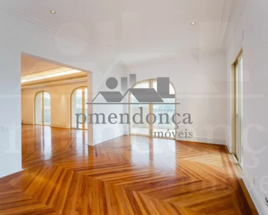 Imagem Edifício neoclássico no Pacaembu com 3 suítes e 6 vagas de garagem, 711m².