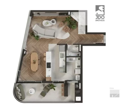 Imagem Apartamento Duplex a Venda no bairro Ahú - Curitiba, PR
