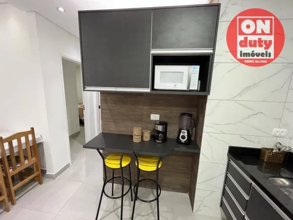 Imagem Apartamento com 2 qaurtos à venda, 60 m² por R$ 299.000 - Centro - São Vicente/SP