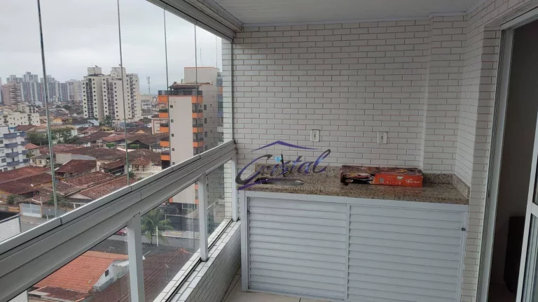 Imagem Apartamento com 2 dormitórios à venda, 67 m² por R$ 450.000 - Tupi - Praia Grande/SP
