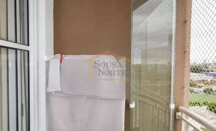 Imagem Apartamento com 61 m², com 2 dormitórios, sendo 1 suíte, 2 banheiros, Imóvel sem mobília, com v...