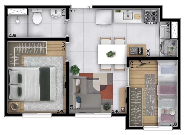 Imagem Apartamento em Panamby - São Paulo SP
