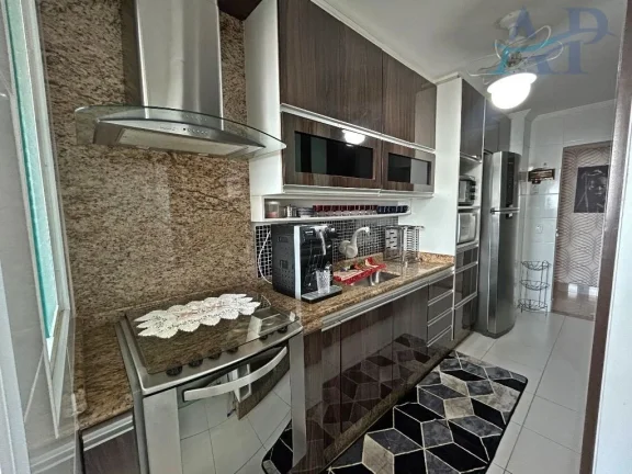 Imagem Apartamento em Praia Grande com 2 Dormitórios Vista Mar no Boqueirão