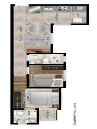 Imagem Apartamento sem condomínio em Santa Maria Santo André-SP, sem condomínio apartamento 2 quartos suíte Santo André SP, cobertura 2 quartos Santo André