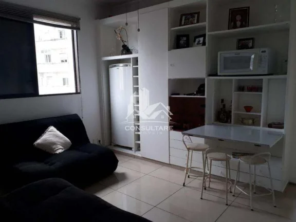 Imagem Apto com 1 dorm, Santos - R$ 232 mil, 6617 FSM
