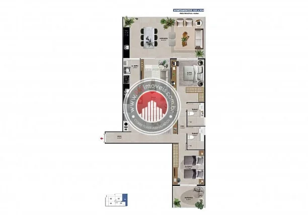 Imagem Apartamento a Venda no bairro Barra da Tijuca - Rio de Janeiro, RJ