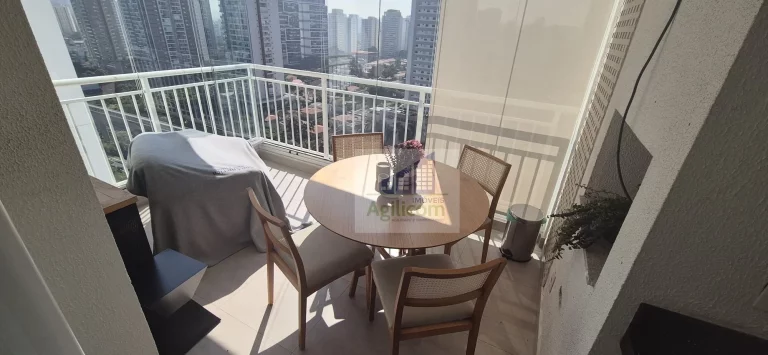 Imagem APARTAMENTO MOBILIADO À VENDA NO BROOKLIN COM 2 DORMITÓRIOS