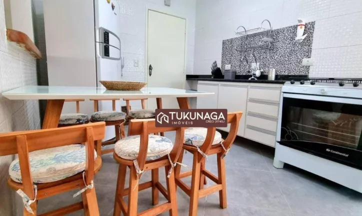 Imagem Apartamento Condomínio Edifício Navegante ll com 2 dormitórios à venda, 134 m² por R$ 500.000 - Jardim Las Palmas - Guarujá/SP