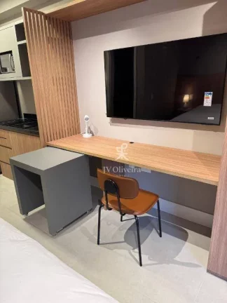 Imagem Apartamento com 1 dormitório para alugar, 24 m² por R$ 3.980/mês - Alto de Pinheiros - São Paulo/SP
