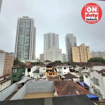 Imagem Apartamento à venda, 130 m² por R$ 477.000,00 - Pompéia - Santos/SP