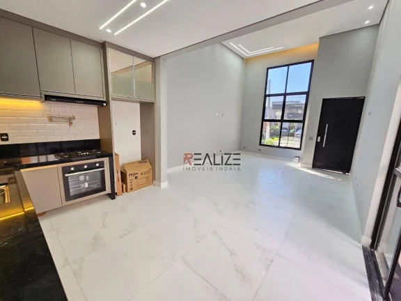 Imagem Casa com 3 dormitórios à venda, 138 m² por R$ 1.170.000 - Condomínio Fechado - Indaiatuba/SP