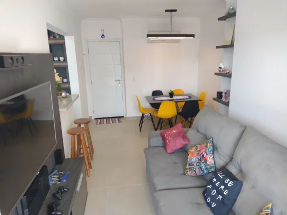 Imagem APARTAMENTO COM 2 DORMITÓRIOS À VENDA, 77 M² POR R$ 595.000 - CANTO DO FORTE - PRAIA GRANDE/SP