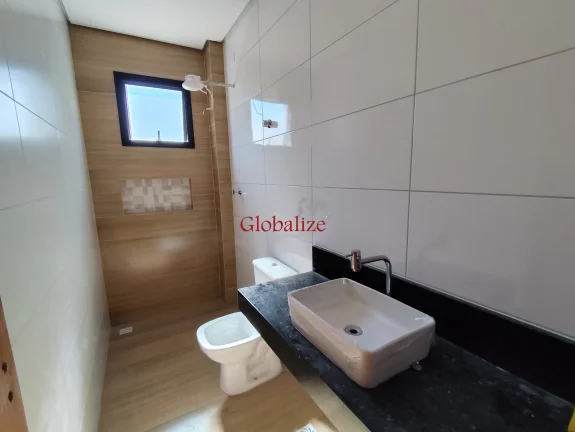 Imagem Sua Sobreposta Alta com 3 dormitórios, Piscina e Churrasqueira na Vila Belmiro Santos R$1200 mil