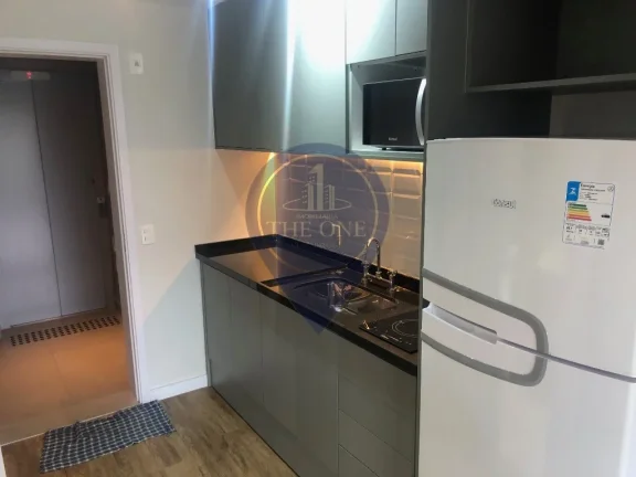 Imagem Imperdível: Apartamento para Venda ou Locação em Santo Amaro-SP, 1 Quarto, 1 Sala, 1 Banheiro, 27m² - São Paulo