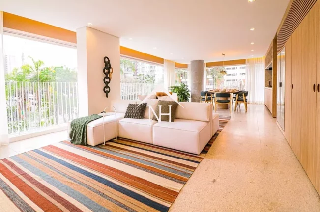 Imagem apartamento de 192m c/ 4 suítes,3 vagas,terraço gourmet,brinqudoteca,piscina,quadras,fitness,sauna,bicicletário,coworking,pilates,pet place,lavanderia