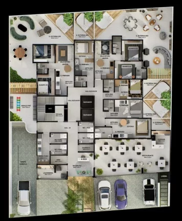 Imagem Apartamento Garden com 1 dormitório à venda, 24 m² por R$ 375.881,13 - Jardim Oceania - João Pessoa/PB