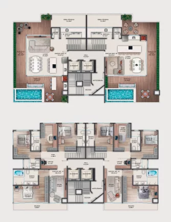 Imagem COBERTURA RESIDENCIAL em Itajaí - SC, Praia Brava de Itajaí
