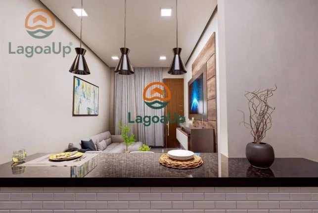 Imagem Casa com 3 dormitórios à venda, 89 m² por R$ 620.000,00 - Visão - Lagoa Santa/MG