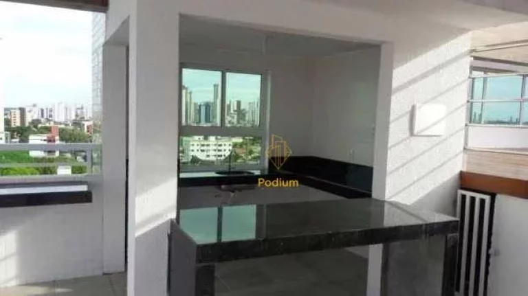 Imagem Apartamento semi-mobiliado com varanda/ sacada no Bessa - AP0294