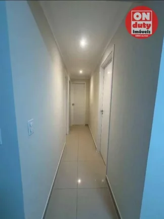 Imagem Apartamento com 3 quartos para alugar, 111 m² por R$ 5.700/mês - Vila Matias - Santos/SP