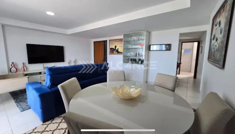 Imagem Apto - 3 Quartos - 1 Suíte - 136m² - Intermares, Cabedelo/PB