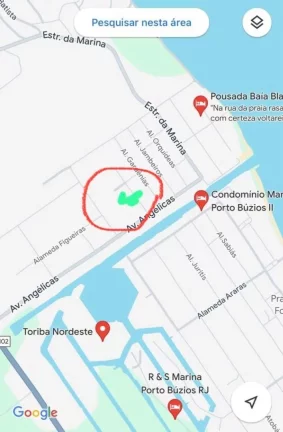 Imagem Terreno à venda, 551 m² por R$ 300.000,00 - Marina - Armação dos Búzios/RJ