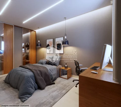 Imagem Apartamento em construção, 1 dormitório com sacada, ou 2 dormitórios, 34 ou 38 metros- Parque Peruche-SP