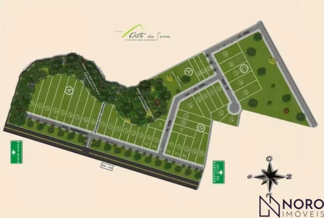 Terreno à venda Loteamento Alto da Serra em Itaara