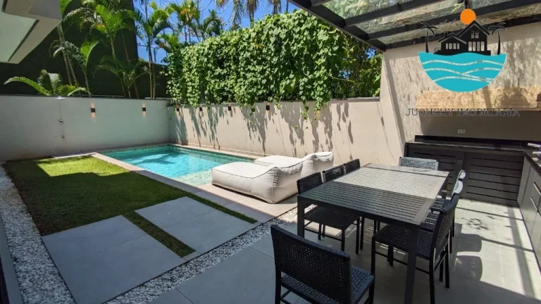 Imagem Casas a Venda em Juquehy, Aluguel de Temporada com 4 suítes, Piscina priv., Churasqueira, max 10 pessoas, conceito amplo, 280 m² | Juquehy Imobiliária