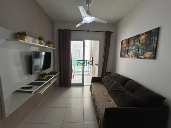 Imagem APARTAMENTO PRAIA GRANDE com 2 dormitórios sendo 1 suíte,1 vaga de garagem,varanda gourmet com churrasqueira,sala 2 ambientes
