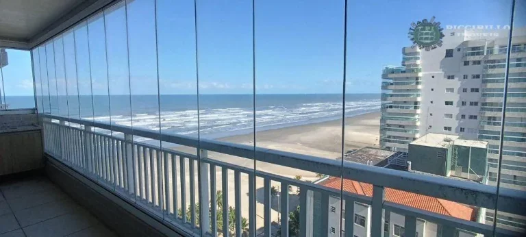 Imagem Apartamento com 2 dormitórios à venda, 91 m² por R$ 1.100.000,00 - Aviação - Praia Grande/SP