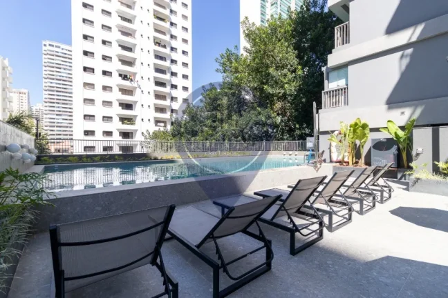 Imagem Studio à venda em Indianópolis, São Paulo-SP: 1 quarto, 1 banheiro, 26m² de área. Invista neste imóvel único!