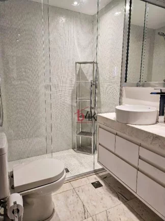 Imagem Apartamento com 70 m², 1 dormitório suíte para alugar, 2 vagas - Brooklin