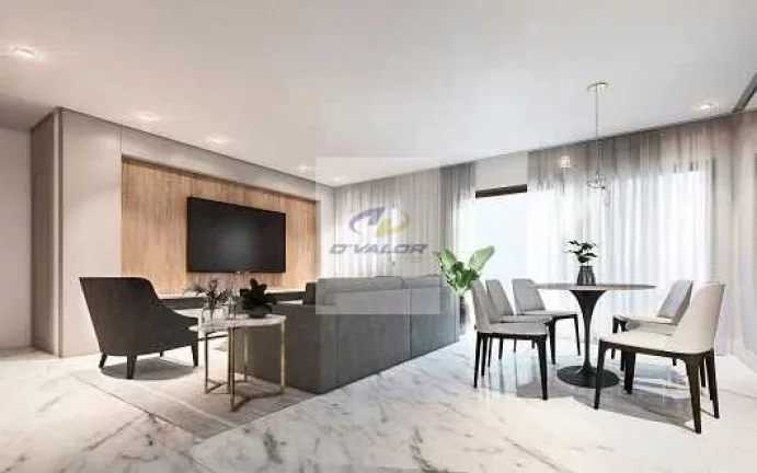 Imagem Vendo apartamentos com vista mar, de 83 m2, varanda, sala p/ 2 ambientes, 3 quartos com 2 suítes e 2 vagas