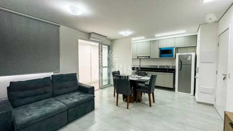 Imagem Apartamento mobiliado para alugar com 1 quarto e 1 vaga 45 m² R$4.200,00 pacote Acqua Bethaville - Barueri/SP